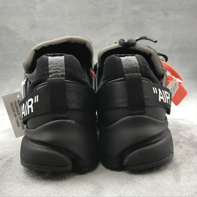 Authentic OFF-WHITE x Nike Air Presto Black